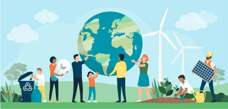 It is easy to recycle Housewell’s paper banding tape without a burden!